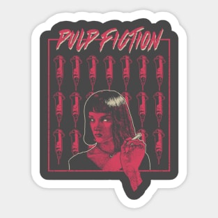 Mia Wallace Sticker